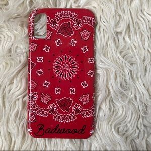 Badwood iPhone X case